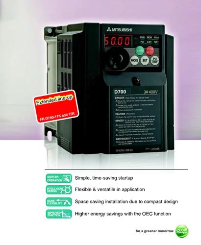 Mitsubishi VFD FR-E740-300-E16